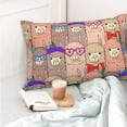 thumbnail image 4 of Sikiie Cute Lamas Pillow Covers, Throw Pillow Case Cushion Covers,Cushion for Bedroom,Couch,Home-14"x20", 4 of 6