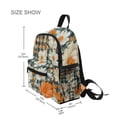 thumbnail image 3 of FORMRS School Backpack with Front Zippered Pocket 12" Student Travel Daypack, Sunny Blooms, 3 of 6