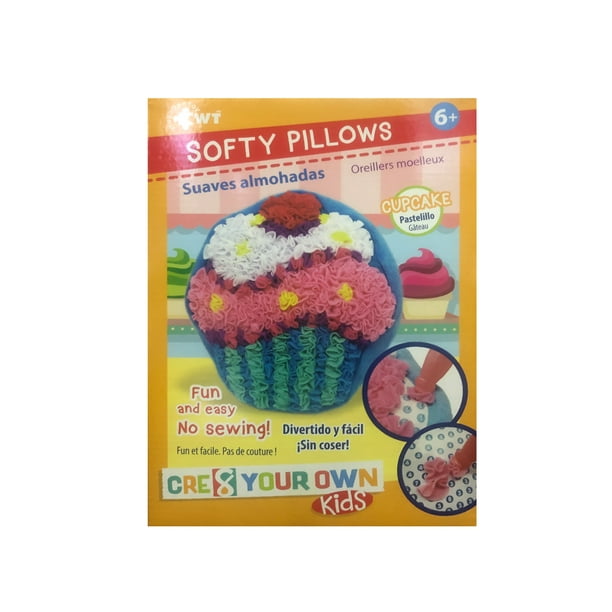 Plush Craft Cupcake Pillow Craft Kit by Wuundetoy - Walmart.com - Walmart.com