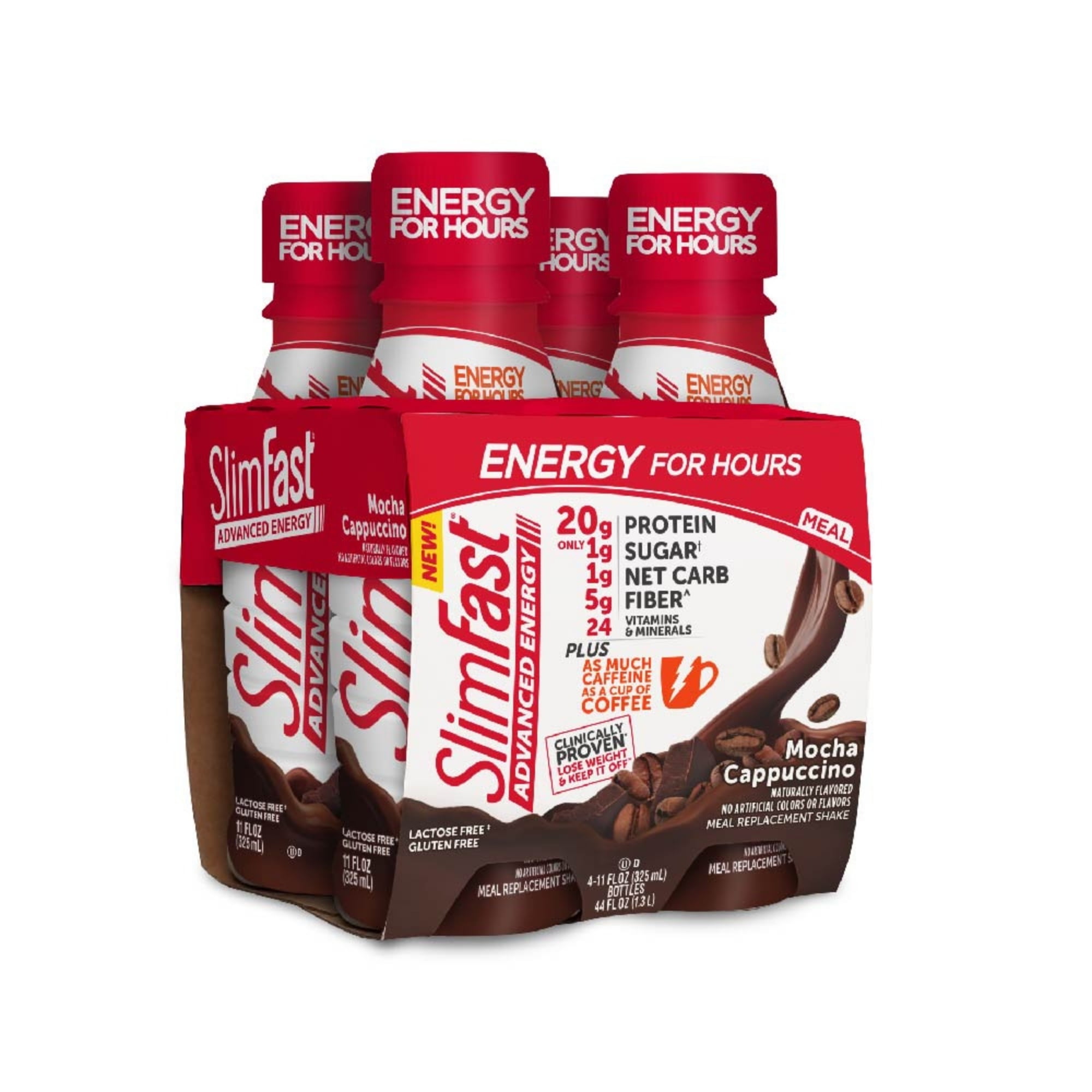 SlimFast Advanced Energy High Protein Ready to Drink Meal Replacement