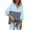Sky Blue, variant on Vedolay Hoodies Women's Hoodies Half Zip Long Sleeve Oversizd Crop Pullover Sweatshirts with Pockets,Black S