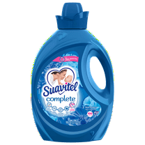 Suavitel Complete Liquid Fabric Softener and Conditioner, Field Flowers, 100 oz, 100 Small Loads