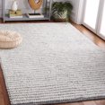 thumbnail image 2 of SAFAVIEH Martha Stewart Natura Striped Area Rug, Ivory/Grey, 5' x 8', 2 of 8