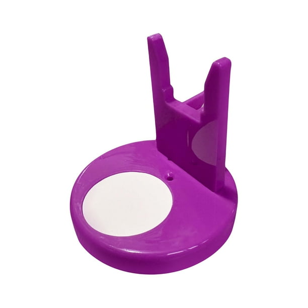 Soporte para pegamento caliente, organizador para sala de manualidades, estante para herramientas, almacenamiento de pegamento termofusible Púrpura