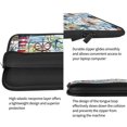 thumbnail image 4 of Pofeuu Watercolor Sailboat Print Laptop Carrying Case,13-15-Inch Laptop and Tablet, Sleek Design, Durable and Water-Repellent Fabric, Business Casual or School-13 inch, 4 of 8