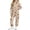 Beige and Orange - Halloween Pumpkin Floral, variant on DISNIMO Girls' Jacket Track Pants Sets Halloween 2 Piece Sweatsuit, 2 Piece Hip Hop Dance Clothes Streetwear, Halloween Pumpkin Ghost Printed Athletic Outfits, Full Zip Jacket & Jogger Pants