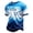 Cyan, variant on 2026 Soccer Cup Raglan Short Sleeve T-Shirt for Men, Crew Neck Athletic Jersey - Scottish Football Player & Saltire Graphic Print Casual Summer Top for Daily Wear & Party Sky Blue M