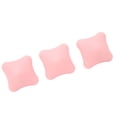 thumbnail image 3 of Juego de bolas de masaje de tejido profundo, 3 uds., forma hexagonal, Reduce la fatiga, bola masajeadora de suela, color rosa, 3 of 8
