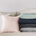 thumbnail image 4 of Levtex Home - 100% French Flax Linen - 20 x 20in. Decorative Pillow Cover (Set of 2) - French Flax Washed Linen - Light Grey - Pillow Cover Size (20 x 20in.), 4 of 4