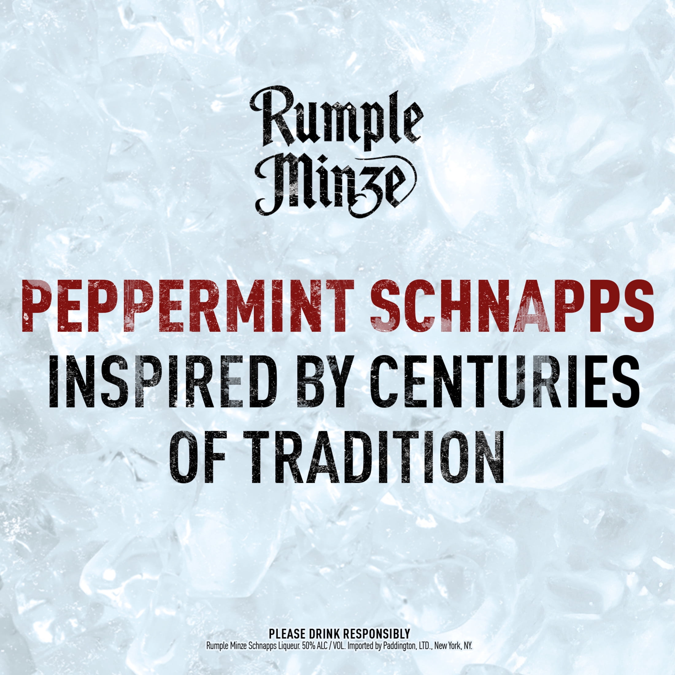 Rumple Minze Peppermint Schnapps, 750 mL, 50% ABV