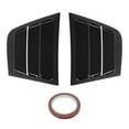 thumbnail image 1 of Side Vent Window Covers, Window Scoops Louver Anti Impact Abrasion Resistant Easy Installation 2pcs ABS  For Car Accessories General, 1 of 8