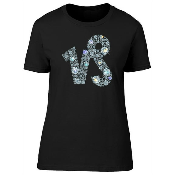 Capricorn Zodiac Diamonds Tee Women's -Image by Shutterstock