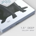 thumbnail image 3 of Love and Black Labrador Premium Gallery Wrapped Canvas - Ready to Hang, 3 of 9