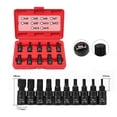thumbnail image 1 of 10PCS 12 Point Socket Wrench Set Universal 3/8 Square Drive Socket Set -M16 Socket Kit, 1 of 8