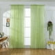 thumbnail image 2 of Panel de cortina de voile con estampado de copos de nieve | Cenefa transparente para ventana de sala de estar y dormitorio | Privacidad con luz natural filtrada | Decoración elegante para el hogar, 2 of 8