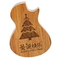 thumbnail image 1 of MasteelfCA Boîte de Rangement en Bois en Forme de Guitare, 1 of 8
