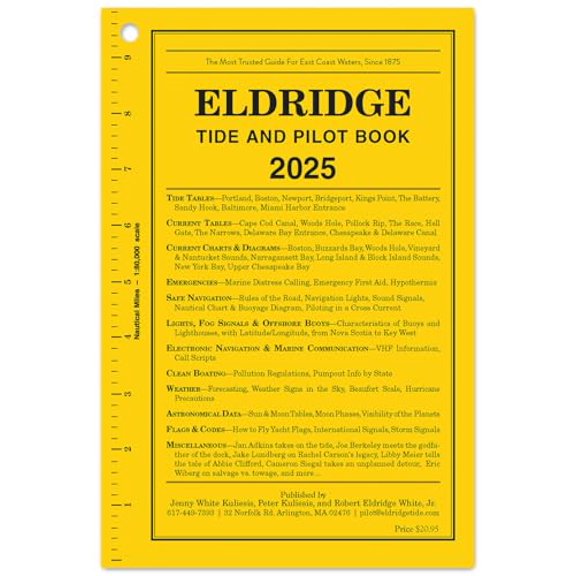 Pre-Owned 2025 Eldridge Tide and Pilot Book