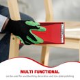 thumbnail image 3 of HEALEEP Drywall Hand Sander Rack Sandpaper Tool Red Plastic for DIY Projects 1Set, 3 of 8