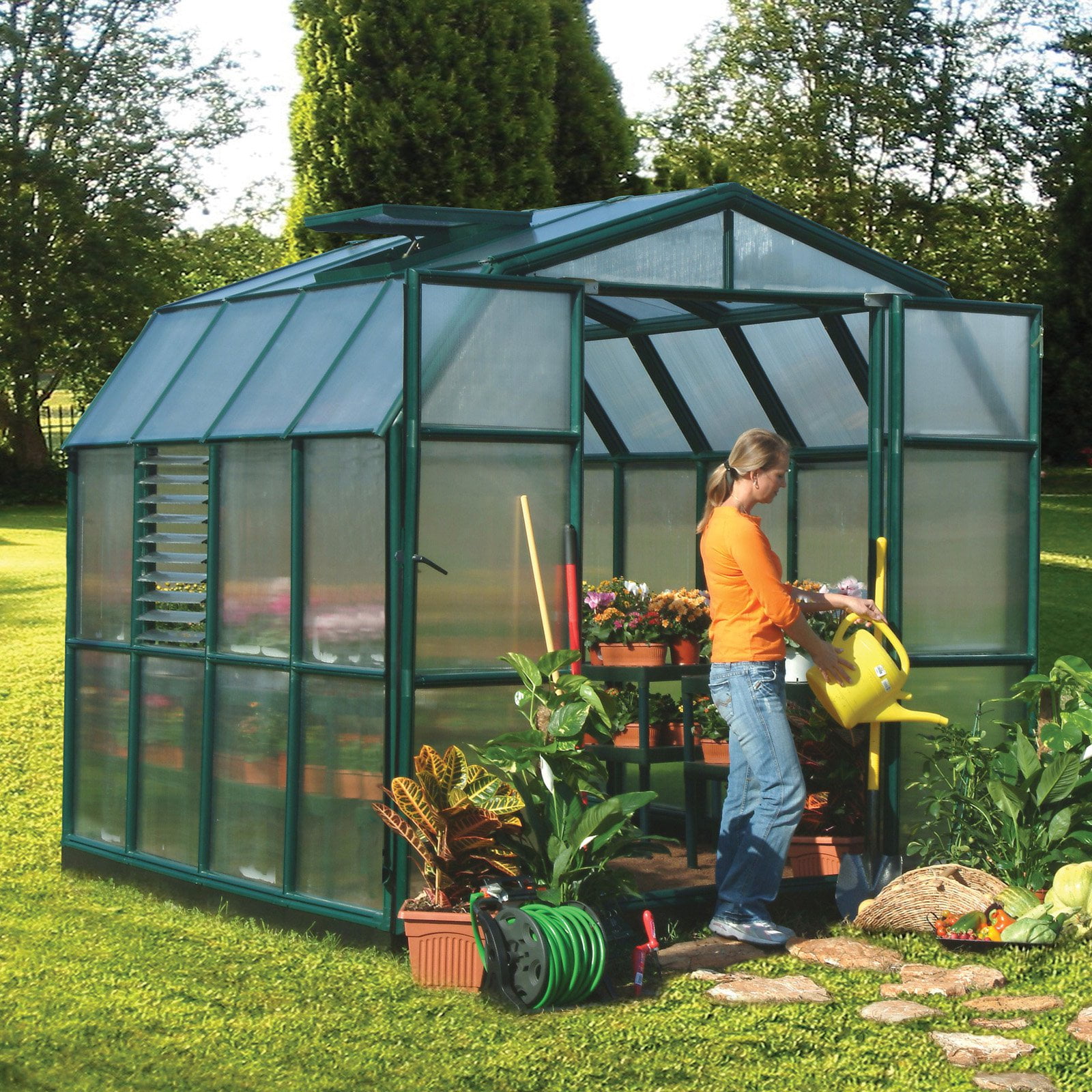 Palram Prestige Greenhouse 8' x 8' by Palram