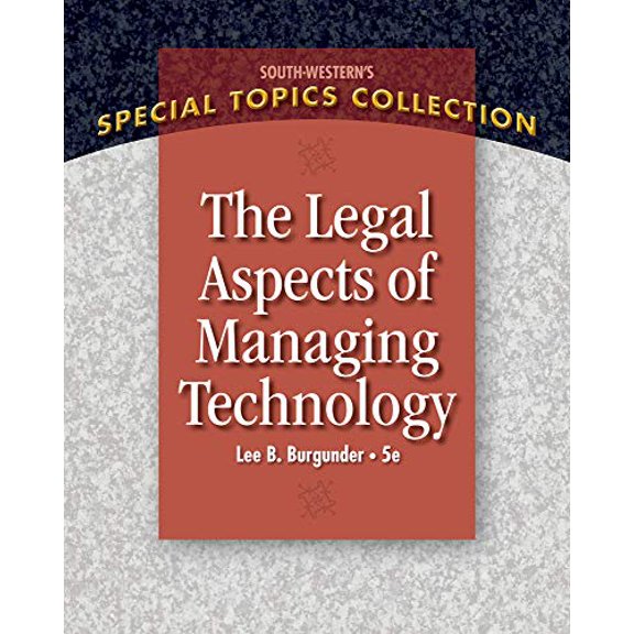 Pre-Owned Legal Aspects of Managing Technology