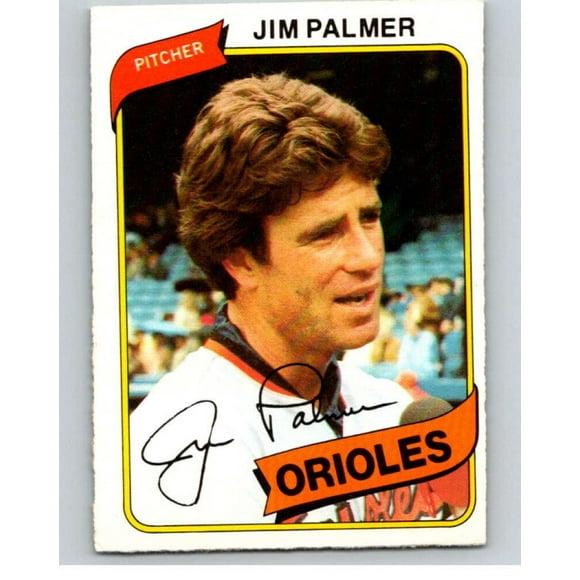 1980 O-Pee-Chee 310 Jim Palmer Baltimore Orioles V79761