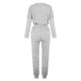thumbnail image 5 of Ashirexll Two Piece Sets for Women, Outfits for Women, Loose Solid Color Long Sleeve Casual Pants Sweatsuit Two Piece Set, 5 of 5