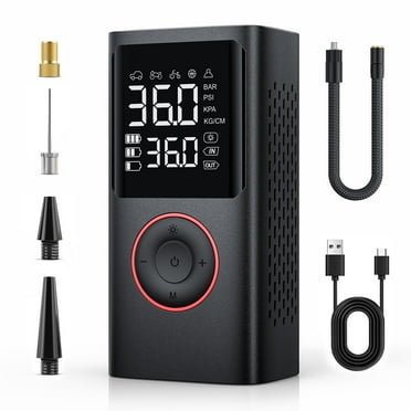 VacLife Cordless Tire Inflator Portable Air Compressor - Air Pump for Car Tires 150 Psi