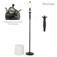 thumbnail image 3 of Wayshire 3 Lamp Set, Classic Metal Base Floor Lamp + Table Lamps for Farmhouse Living Room Bedroom in Matt Black Finish, ETL Certificate (59 & 21 Inches in Height), 3 of 12