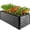 Dark Gray, variant on Best Choice Products 6x3x2ft Outdoor Metal Raised Garden Bed for Vegetables Flowers Herbs - Gray