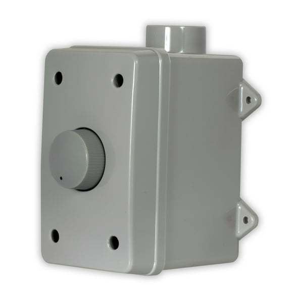Acoustic Audio AAOVCD-G Outdoor Speaker Volume Control Gray Weatherproof Dial