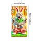 thumbnail image 3 of pstuiky Cortina de puerta de Pascua adecuada para grandes suministros de fiesta decoración de pared de jardín fondo de decoración navideña, 3 of 6