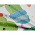 thumbnail image 5 of oneOone Rayon White Fabric Kawai Sewing Craft Projects Fabric Prints By Yard 56 Inch Wide, 5 of 5