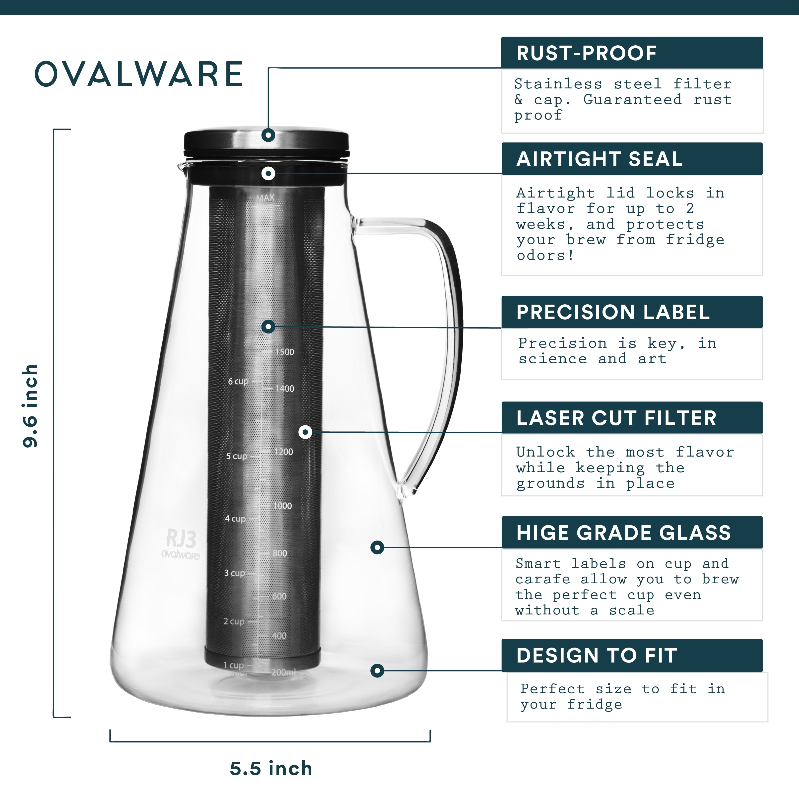 Ovalware Airtight RJ3 Cold Brew Maker review