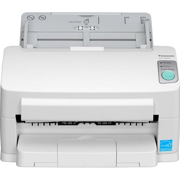 Restored Panasonic KV-S1045C High-Speed Sheetfed Document Scanner – 600 dpi, USB & Network, Duplex, 50-Sheet ADF (Refurbished)