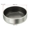thumbnail image 2 of Pipe End Cap,1Pcs 304 Stainless Steel Tube End Cap Round Fitting Cap 2.2"(56mm)ID Polished Weld Pipe Cover, 2 of 5