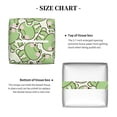 thumbnail image 5 of Sikiie Cute Frog Leather Tissue Box Cover Square, tissue box holder, Tissue Box with Bottom Belt-5.2”x5.2”x5.2”, 5 of 7