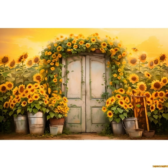 Autumn Thanksgiving Backdrop Photography Pumpkin Fall Harvest Background Baby Shower Birthday Party r Studio Photo Props