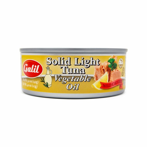 Galil Tuna Solid In Vegetable Oil 5 oz