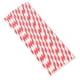thumbnail image 1 of 25 pajitas de papel desechables para fiesta, postre, decoración de jugo, pajita ambiental (rojo), 1 of 2