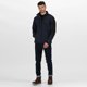 thumbnail image 3 of Regatta - Chaqueta / Cazadora softshell 3-capas Modelo hydrofroce hombre caballero (cortavientos, resistente al agua, transpirable) (Azul marino/Negro) Regatta UTRW1215_navyblack, 3 of 3