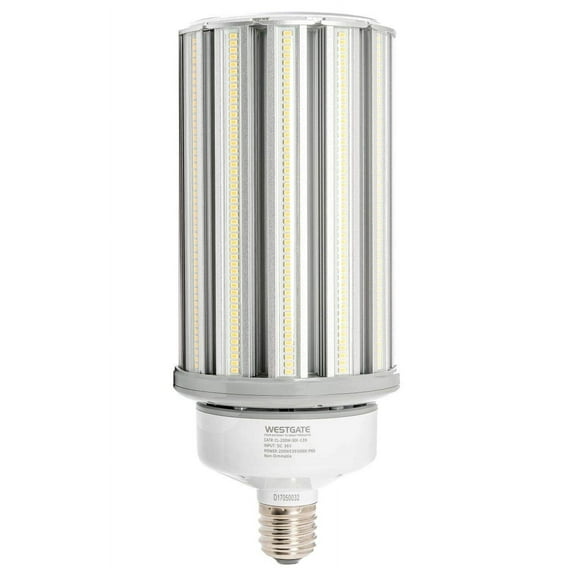 Westgate LED Corn Lamps with Reversible Mogul Base(5000K Bright White)