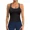 Black, variant on ANFERRY Womens Workout Tank Tops Ribbed Built in Bra Athletic Shirts Scoop Neck Racerback Yoga Camisoles