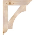 thumbnail image 3 of Ekena Millwork 5 1/2"W x 32"D x 38"H Westlake Traditional Smooth Bracket, Douglas Fir, 3 of 4