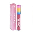 thumbnail image 6 of Loyerfyivos Matte to Glitter Liquid Lipstick Long Lasting Lip Set Kit,6 Color Diamond Dark Red Pink Purple Mauve Glitter Sparkly Metallic Waterproof Lipstick Lip Gloss for Women, 6 of 8