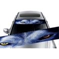 thumbnail image 3 of Occhio di lupo Car Stickers,Car Front/Rear Windshield Sticker3D Wolf Decals Personalized Car Window Sticker Windshield Sticker 133 * 21cm, 3 of 5