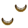 thumbnail image 3 of Yuarrent de servicio con forma de luna de hierro, elegante, decorativo, recubierto, indecolorable, para restaurante, fiesta, boda, para servir, Tipo 3 2Conjunto, 3 of 6
