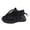 Black, variant on Otqutp Little Kid Autumn&nbsp;Shoes&nbsp; Fashion Spring and Summer Children Sports Shoes for Boys and Girls Thick Soles Non Slip Comfortable Elastic and Lace Up Solid Color Comfortable Outdoor