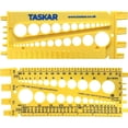 thumbnail image 1 of Medidor de Tamaño y Paso de Rosca Taskar Tuerca, Tornillo y Tornillo pulgadas/métrico, 1 of 4