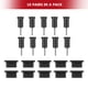 thumbnail image 4 of UKCOCO - 10 pares de fundas protectoras antipolvo de silicona para puertos USB tipo C (negro), 4 of 6