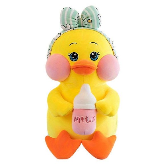 Bottle Duck Plush Toy Soft Cute Cartoon Duck Doll Dudu Makeup Duck Plush Toy